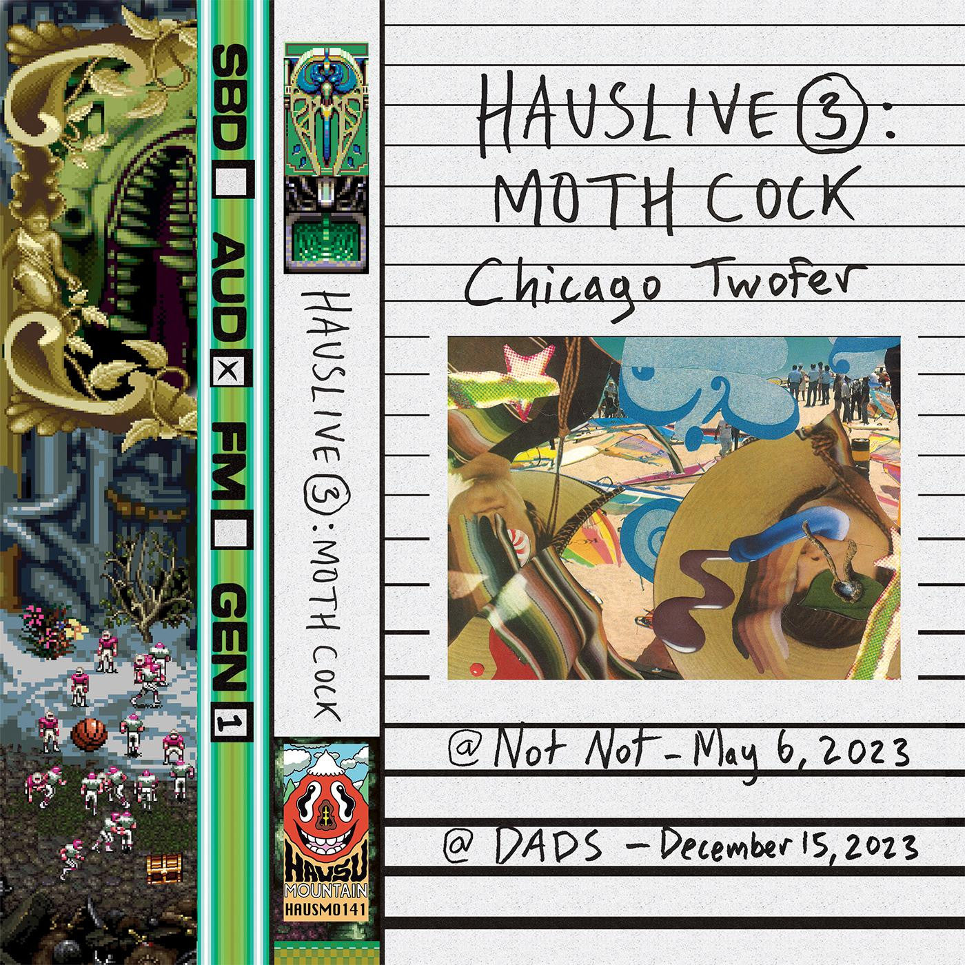 MOTH COCK - HAUSLIVE 3: CHICAGO TWOFER