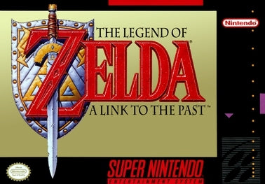 LEGEND OF ZELDA: A LINK TO THE PAST - SNES (W/BOX & MANUAL)
