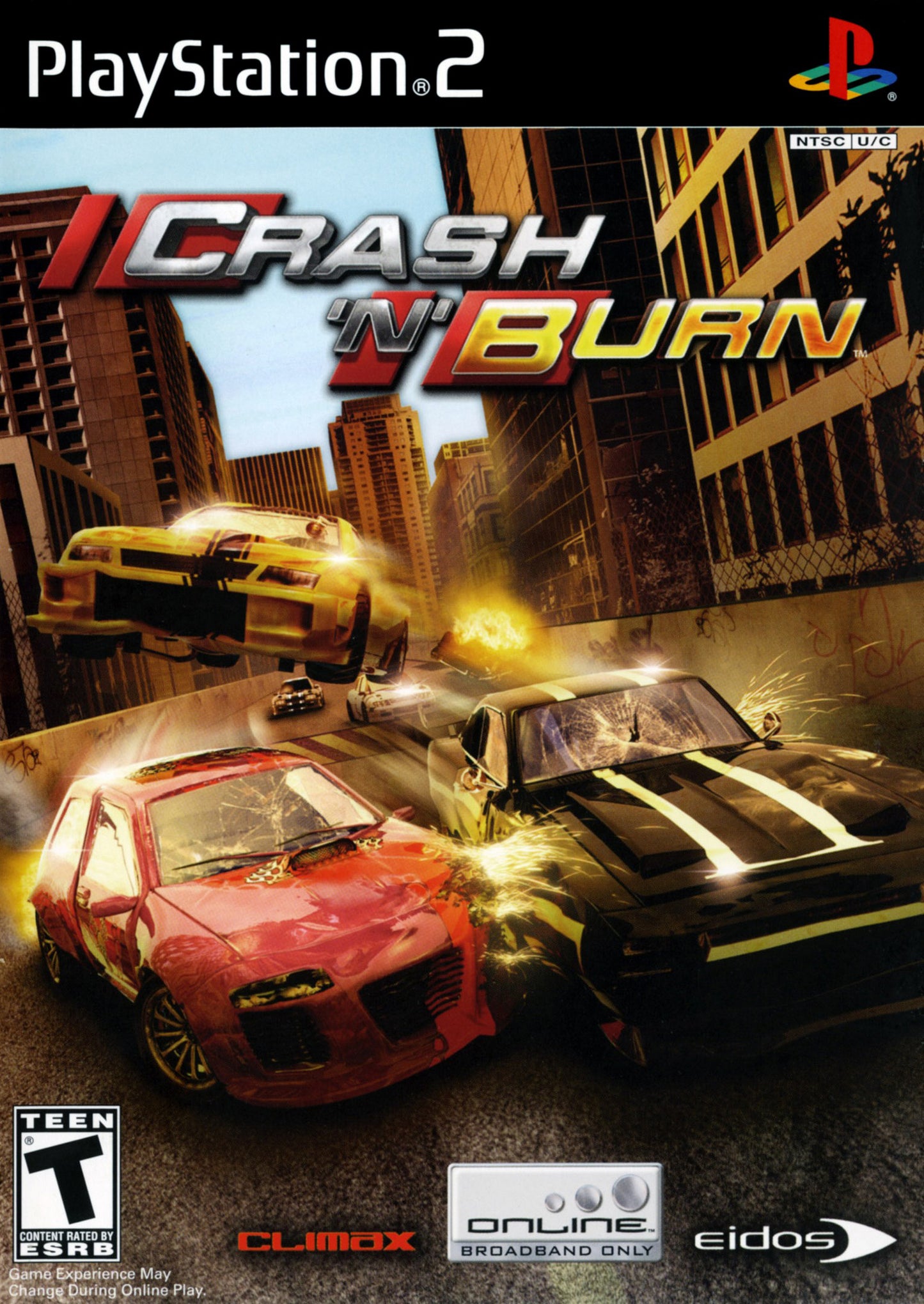 CRASH 'N' BURN - PS2