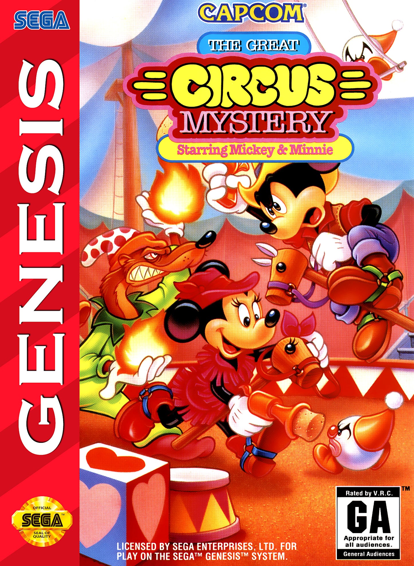 GREAT CIRCUS MYSTERY STARRING MICKEY & M - GENESIS