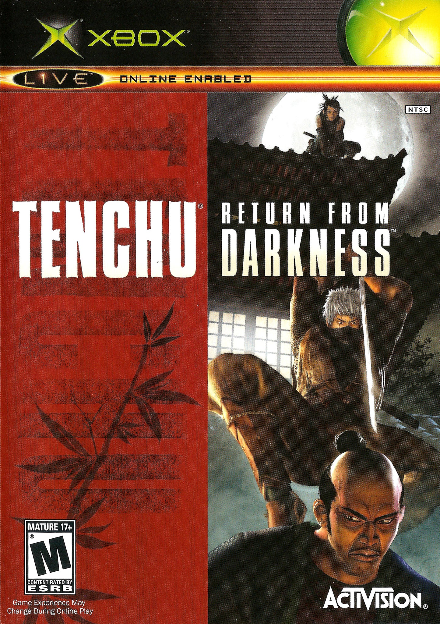 TENCHU: RETURN FROM DARKNESS - XBOX