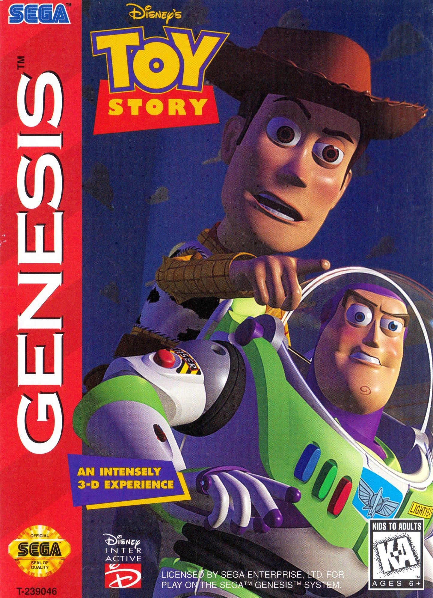 TOY STORY - GENESIS
