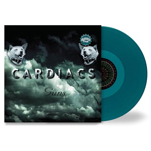 CARDIACS - GUNS (AQUA MARINE TRANSPARENT VINYL)