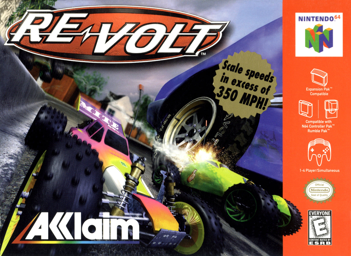 RE-VOLT - N64 (W/BOX & MANUAL)