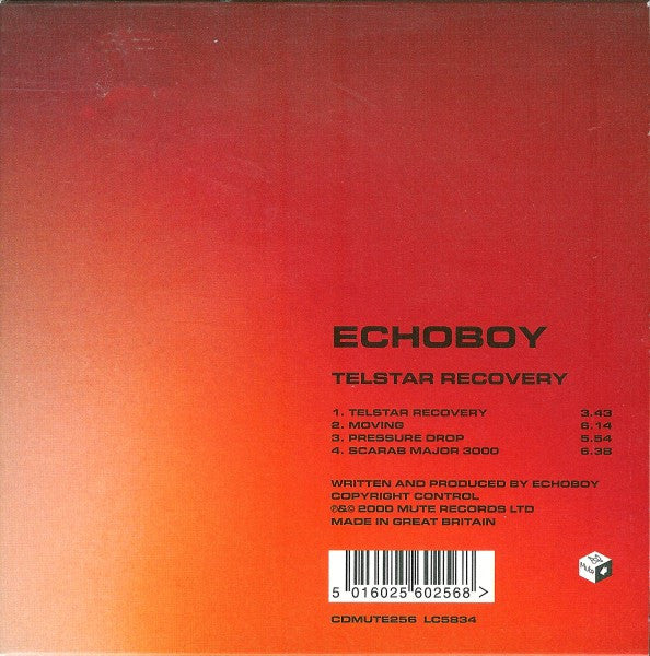 ECHOBOY - TELSTAR RECOVERY
