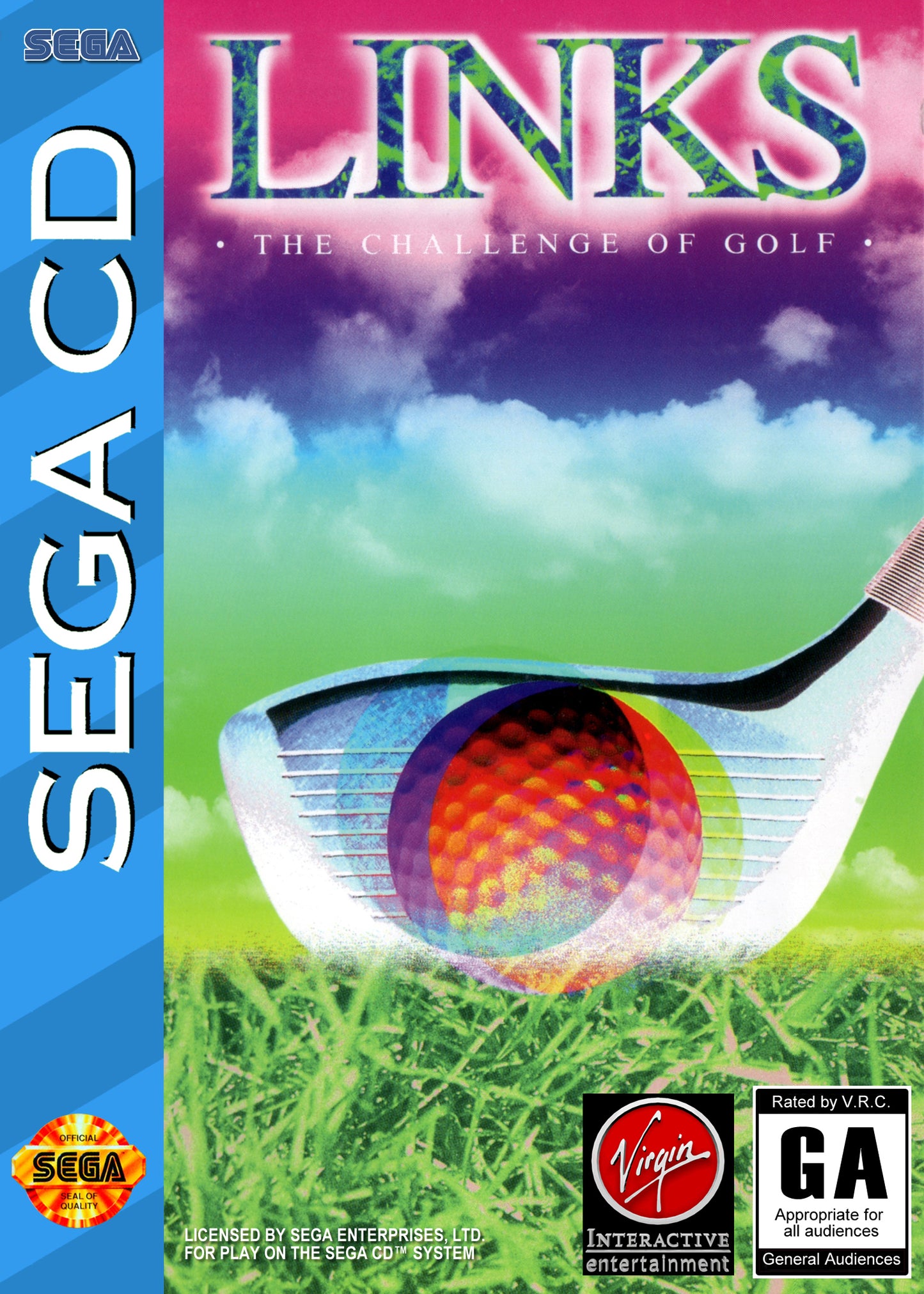LINKS: THE CHALLENGE OF GOLF - SEGACD