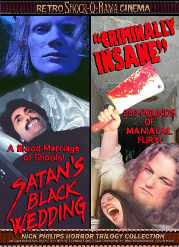 SATAN'S BLACK WEDDING/CRIMINALLY INSANE - DVD-DOUBLE FEATURE