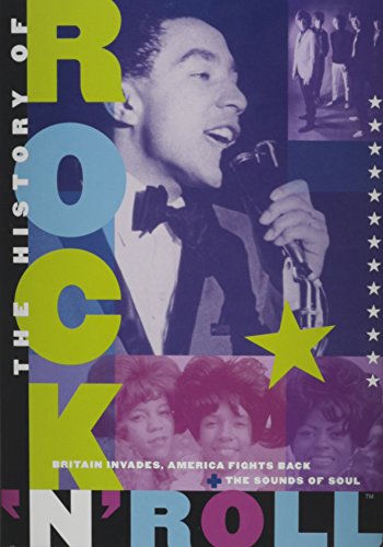 HISTORY OF ROCK 'N' ROLL - DVD-BRITAIN INVADES/AMERICA FIGHTS BACK