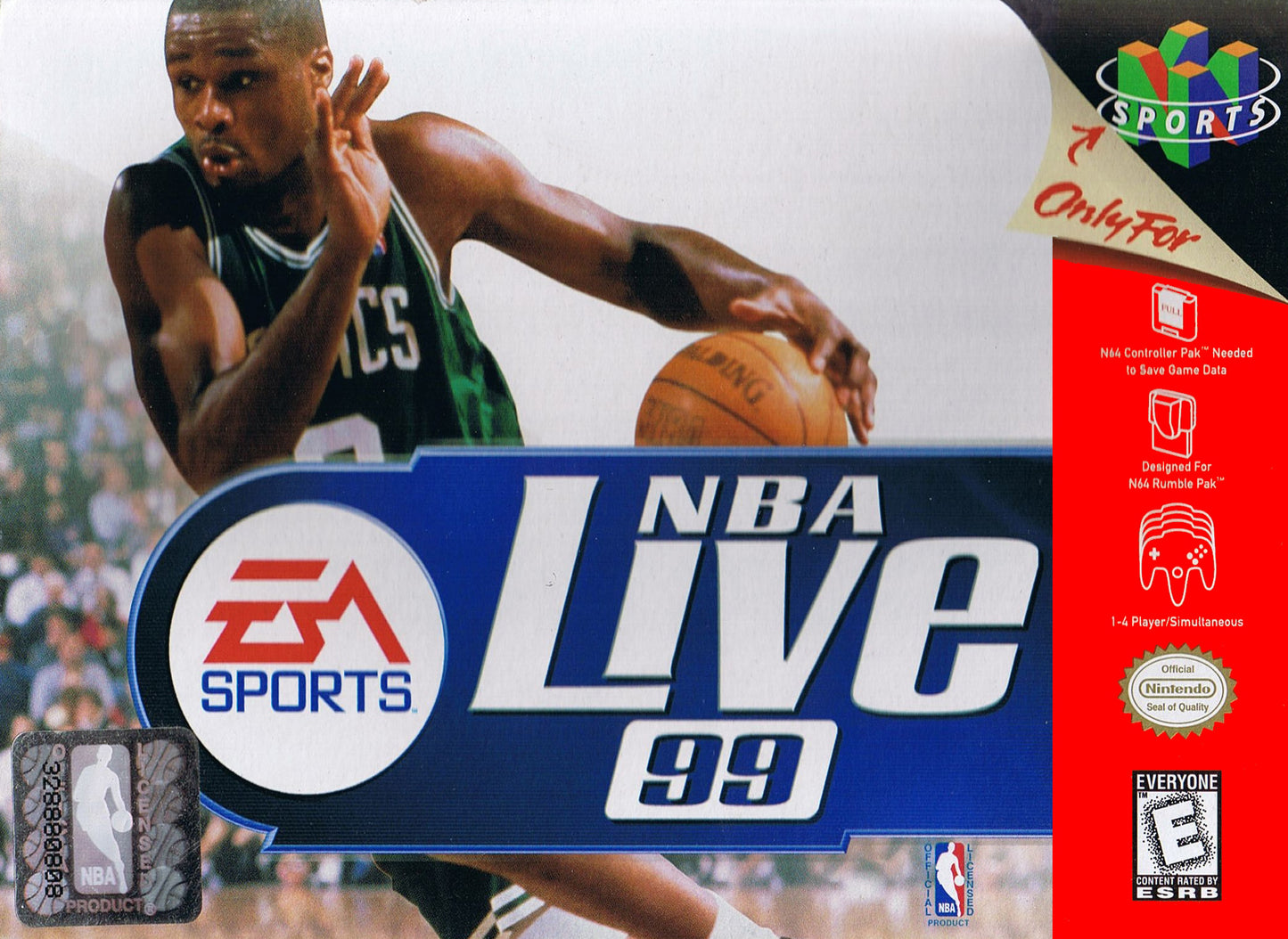 NBA LIVE 99 - N64 (CARTRIDGE ONLY)