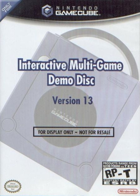 INTERACTIVE MULTI-GAME DEMO DISC #13 - GCB