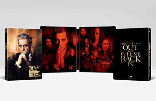 GODFATHER CODA: DEATH OF MICHAEL CORLEON - BLU-4K-STEELBOOK