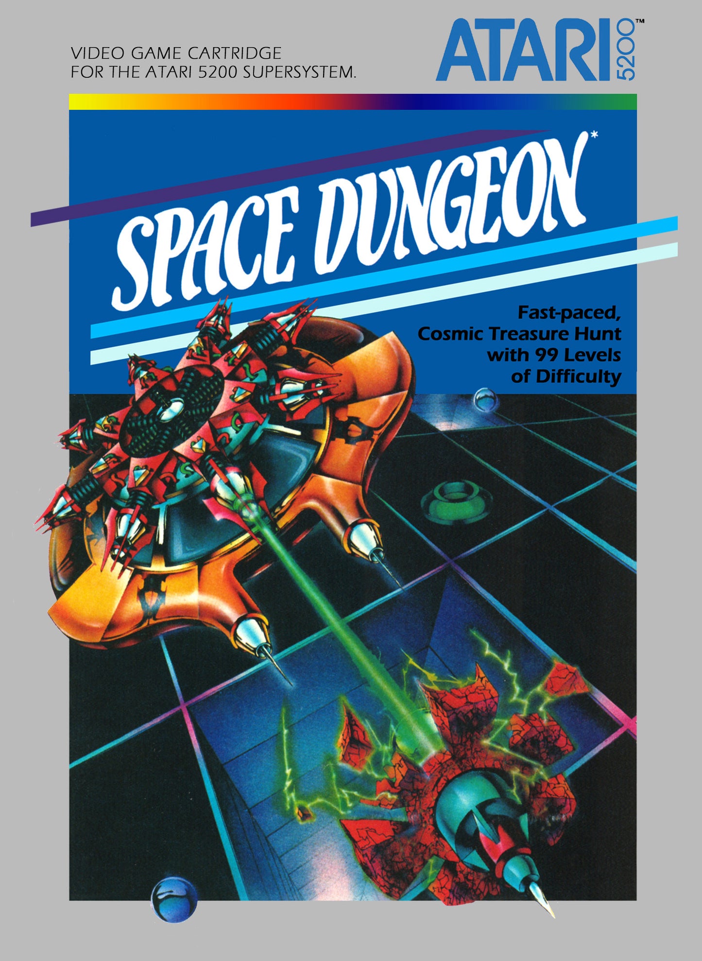 SPACE DUNGEON - ATARI5200
