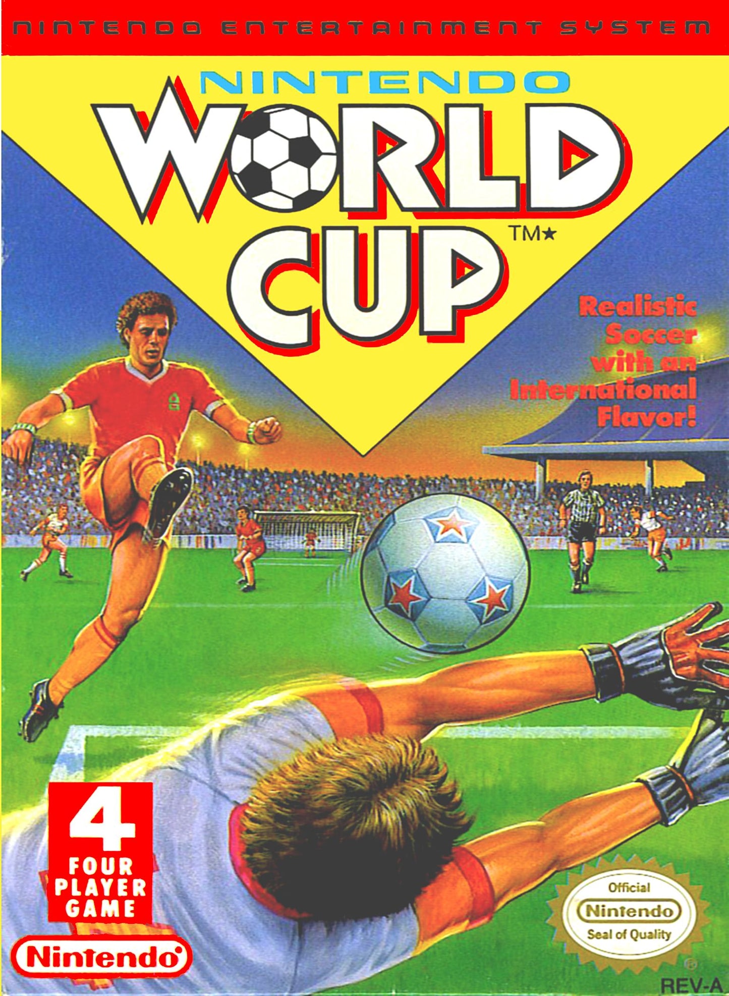 NINTENDO WORLD CUP - NES (W/BOX & MANUAL)