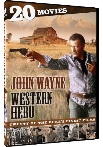 JOHN WAYNE: WESTERN HERO - 20 MOVIES