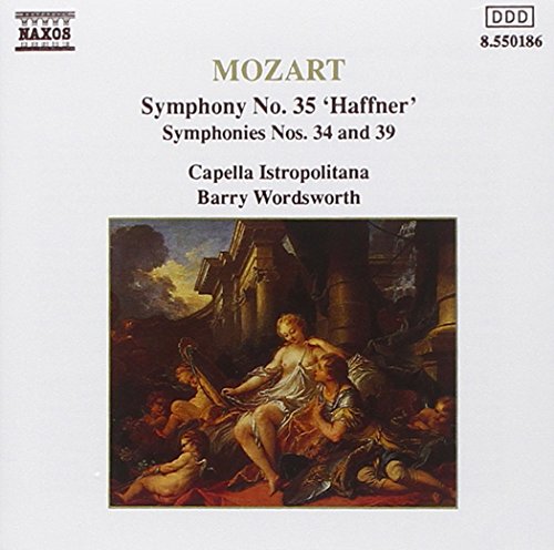 MOZART - SYMPHONIES NOS. 34, 35 & 39 (NAXOS)