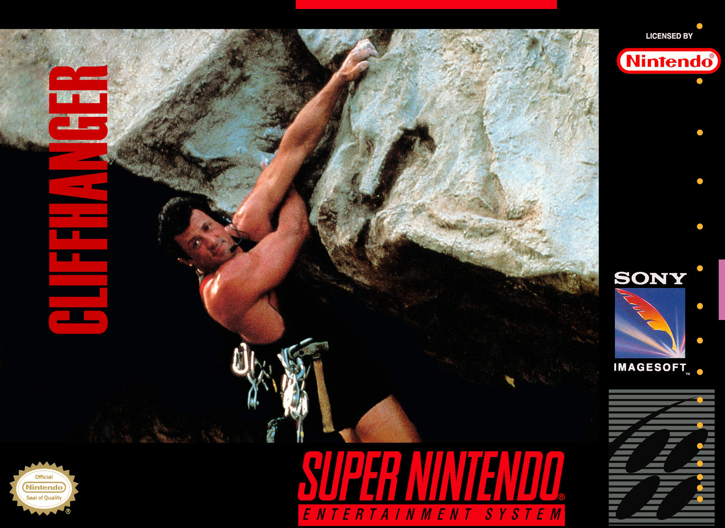 CLIFFHANGER - SNES