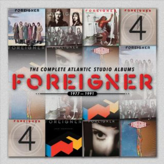 FOREIGNER - COMPLETE ATLANTIC STUDIO ALBUMS 77-91