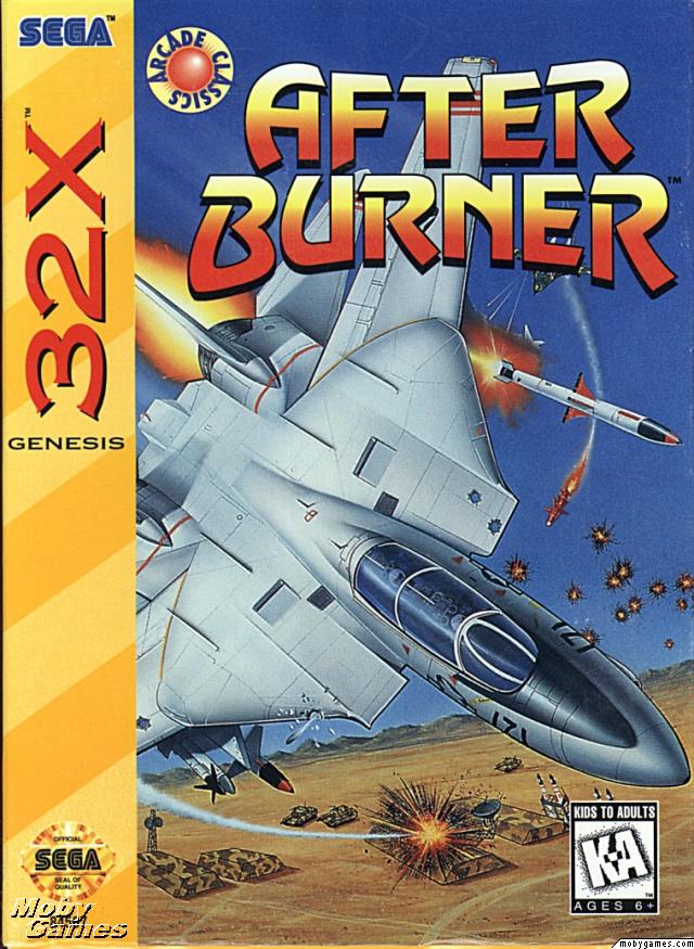 AFTER BURNER - 32X
