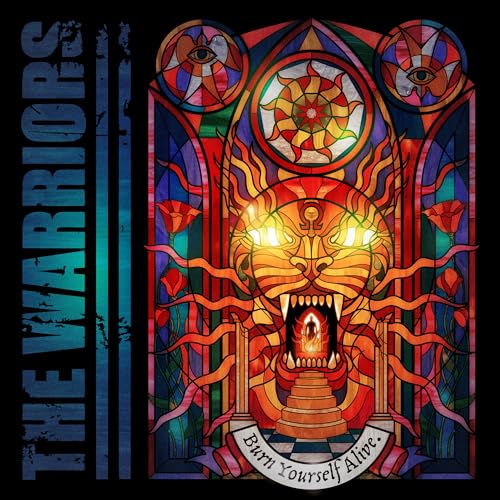 THE WARRIORS - BURN YOURSELF ALIVE (METALLIC BLACK RAINBOW MARBLE VINYL)