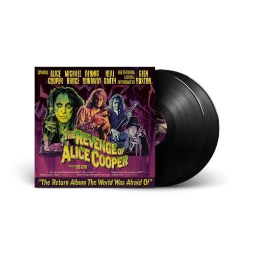 ALICE COOPER - THE REVENGE OF ALICE COOPER (BLACK VINYL)