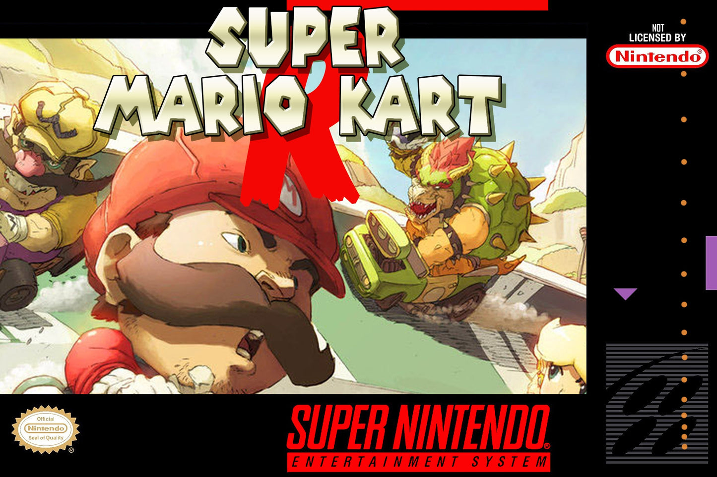SUPER MARIO KART - SNES