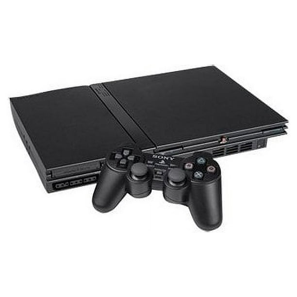 PS2 CONSOLE (SLIM)(HARDWARE) - PS2-BLACK
