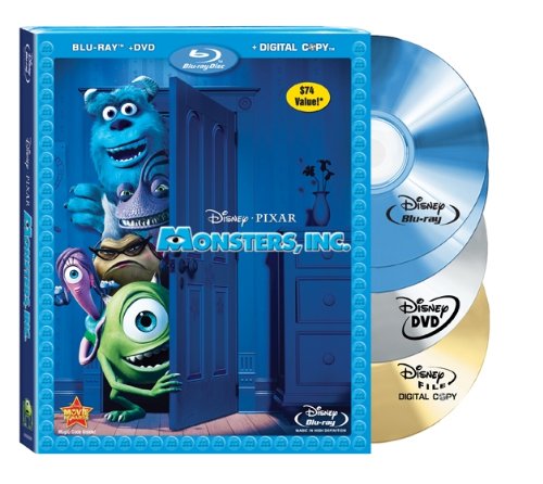 monsters university dvd blu ray MONSTERS INC. (FOUR-DISC BLU-RAY/DVD COMBO + DIGITAL COPY) (BILINGUAL) – Beat Goes On