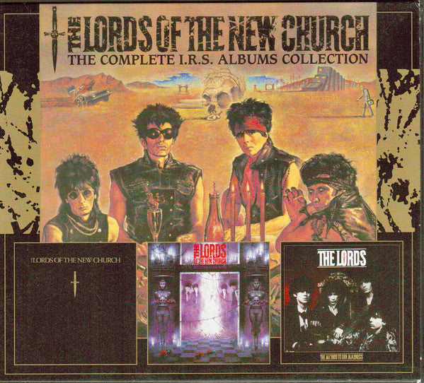 LORDS OF THE NEW CHURCH - COMPLETE IRS ALBUMS COLLECTION (3CDS)