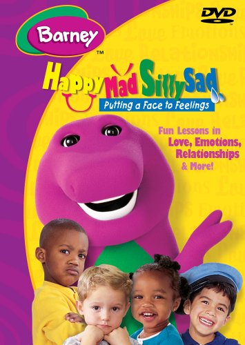 BARNEY:HAPPY, MAD,SILLY,SAD