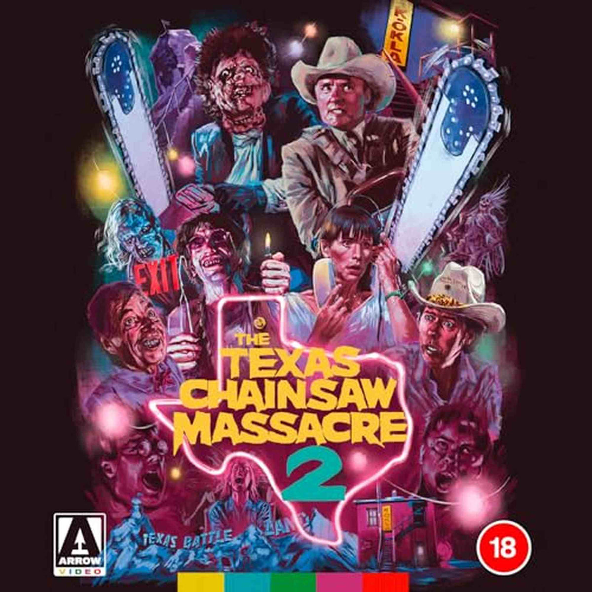TEXAS CHAINSAW MASSACRE 2 - BLU-4K-INC BLU COPY (REGION B-IMPORT)