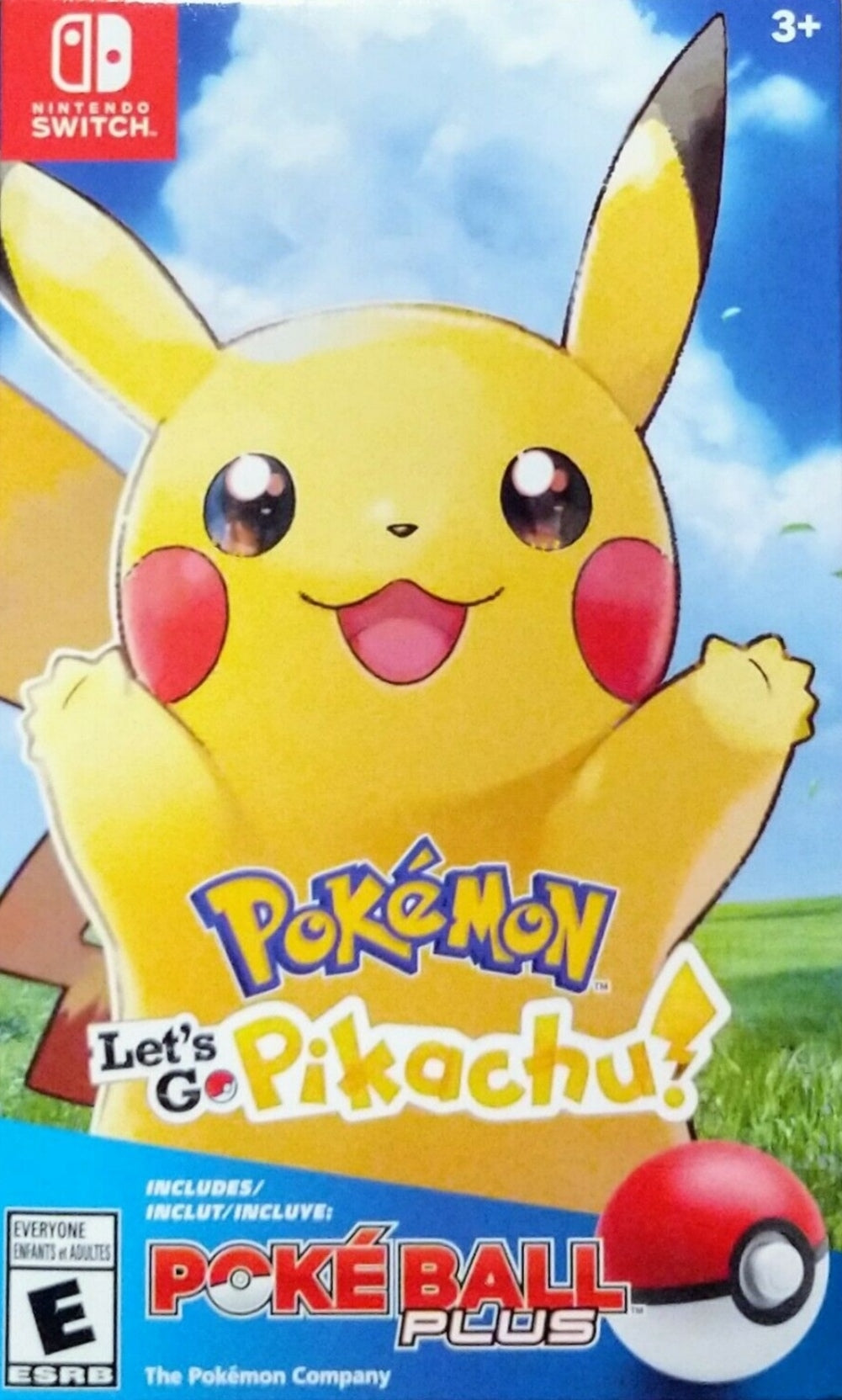 POKEMON: LET'S GO PIKACHU (W/POKEBALL) - SWITCH