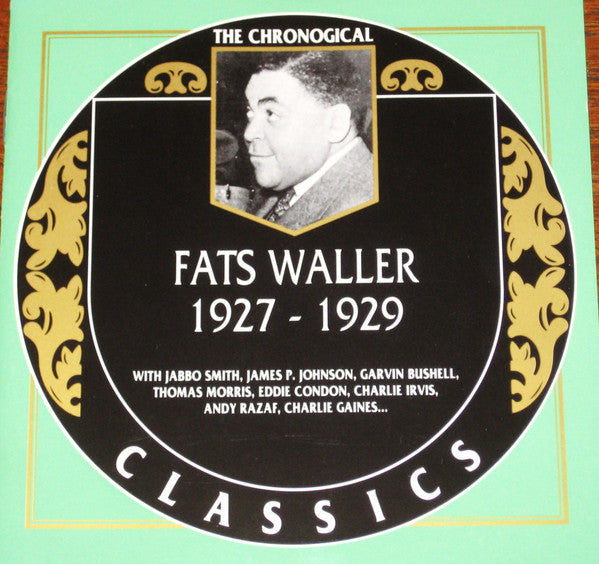 WALLER, FATS - 1927-1929