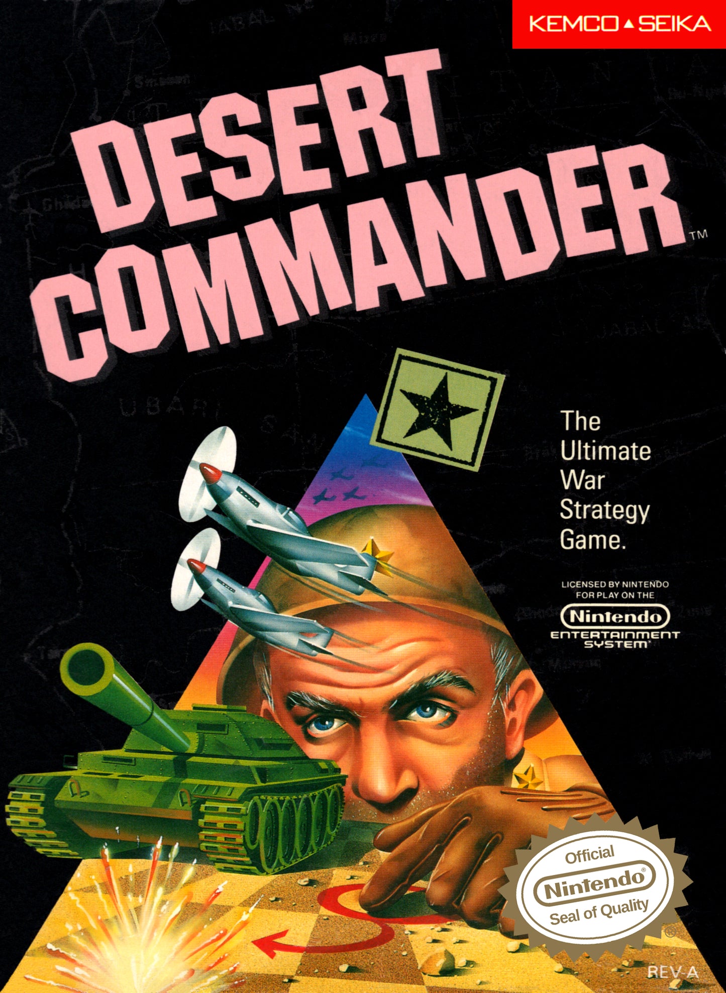DESERT COMMANDER - NES