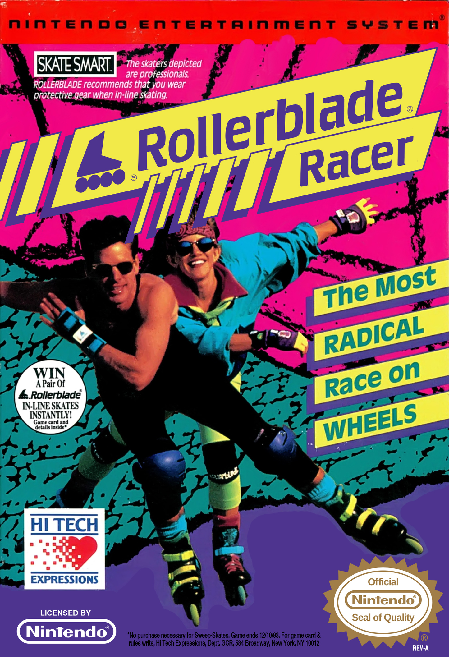 ROLLERBLADE RACER - NES (W/BOX)
