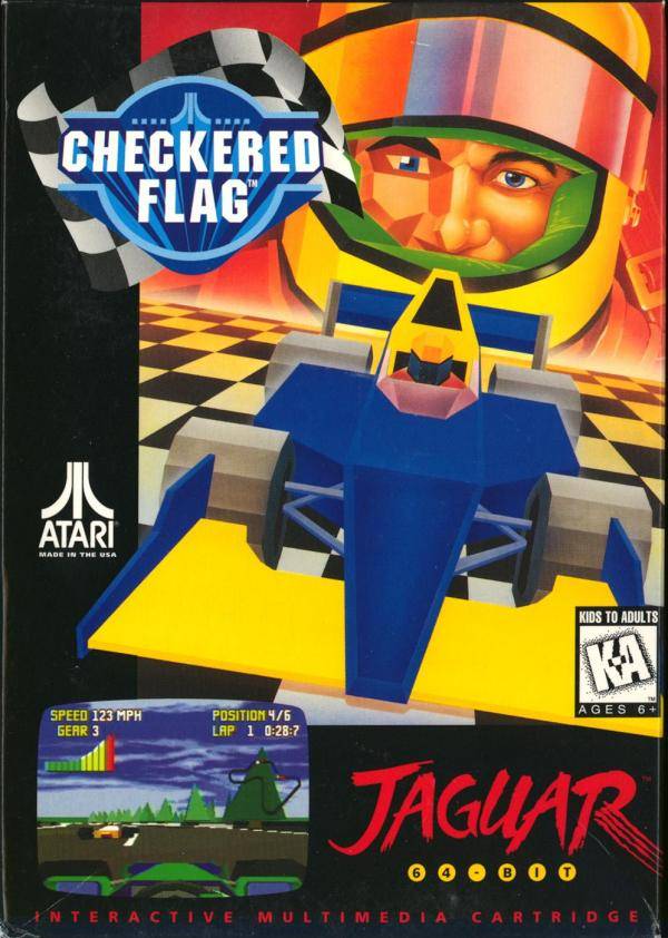 CHECKERED FLAG - JAGUAR