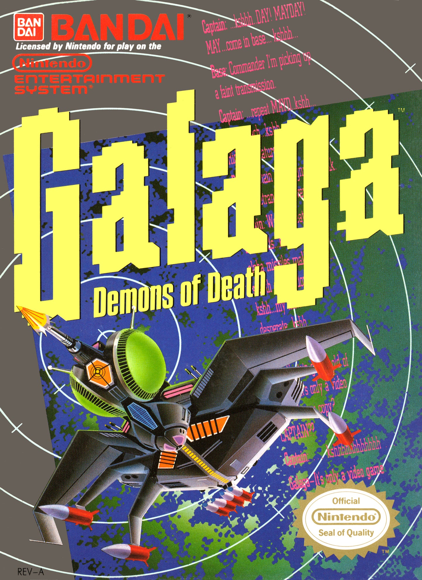 GALAGA: DEMONS OF DEATH - NES