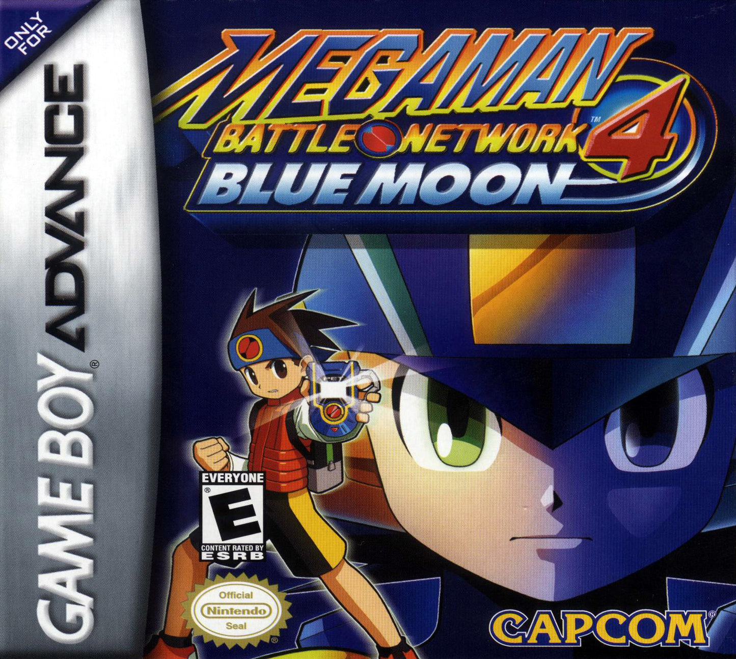 MEGA MAN: BATTLE NETWORK 4: BLUE MOON - GBA