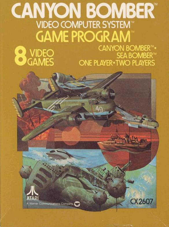 CANYON BOMBER - ATARI2600