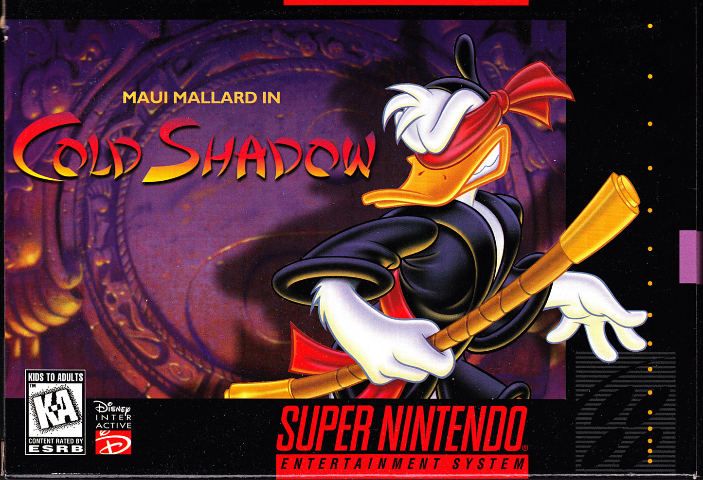 MAUI MALLARD IN COLD SHADOW - SNES (W/BOX)