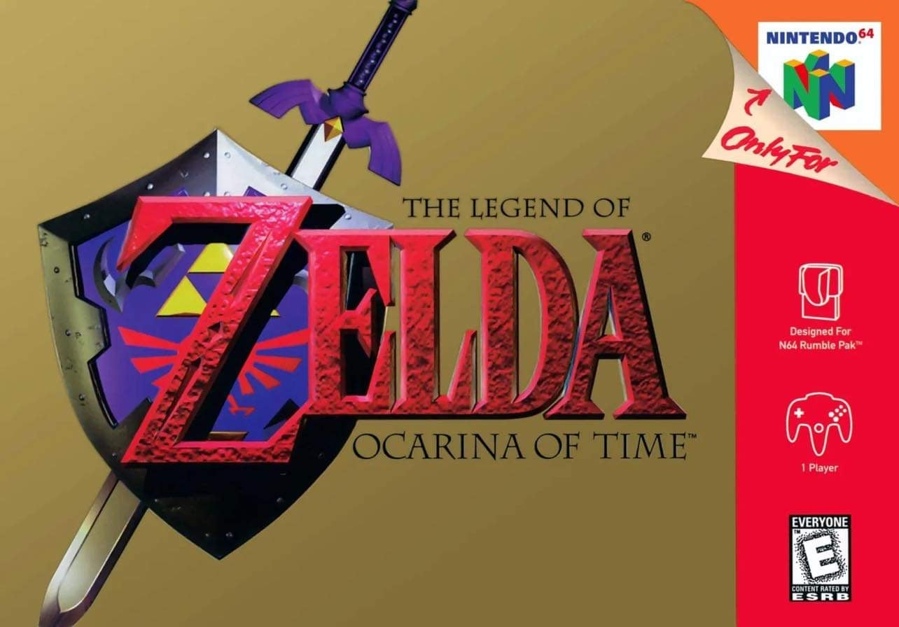 LEGEND OF ZELDA: OCARINA OF TIME (GOLD C - N64
