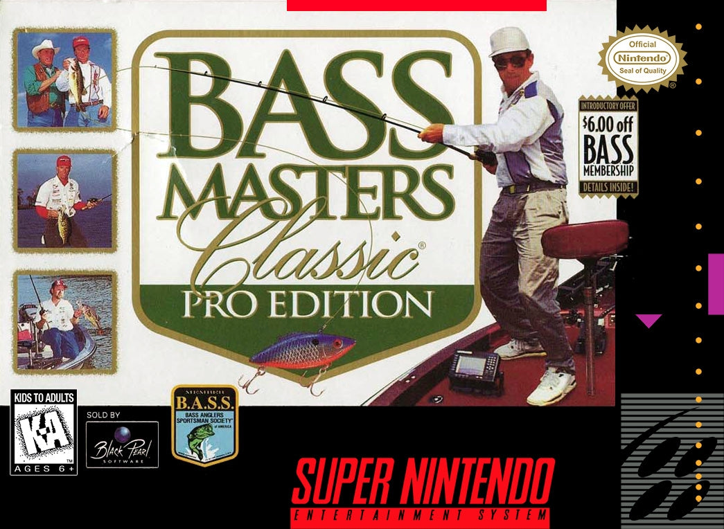 BASS MASTERS CLASSIC: PRO EDITION - SNES