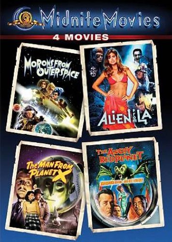 MORONS FROM OUTER SPACE/ALIEN FROM LA/MA - DVD-MIDNITE MOVIES (4 MOVIES)