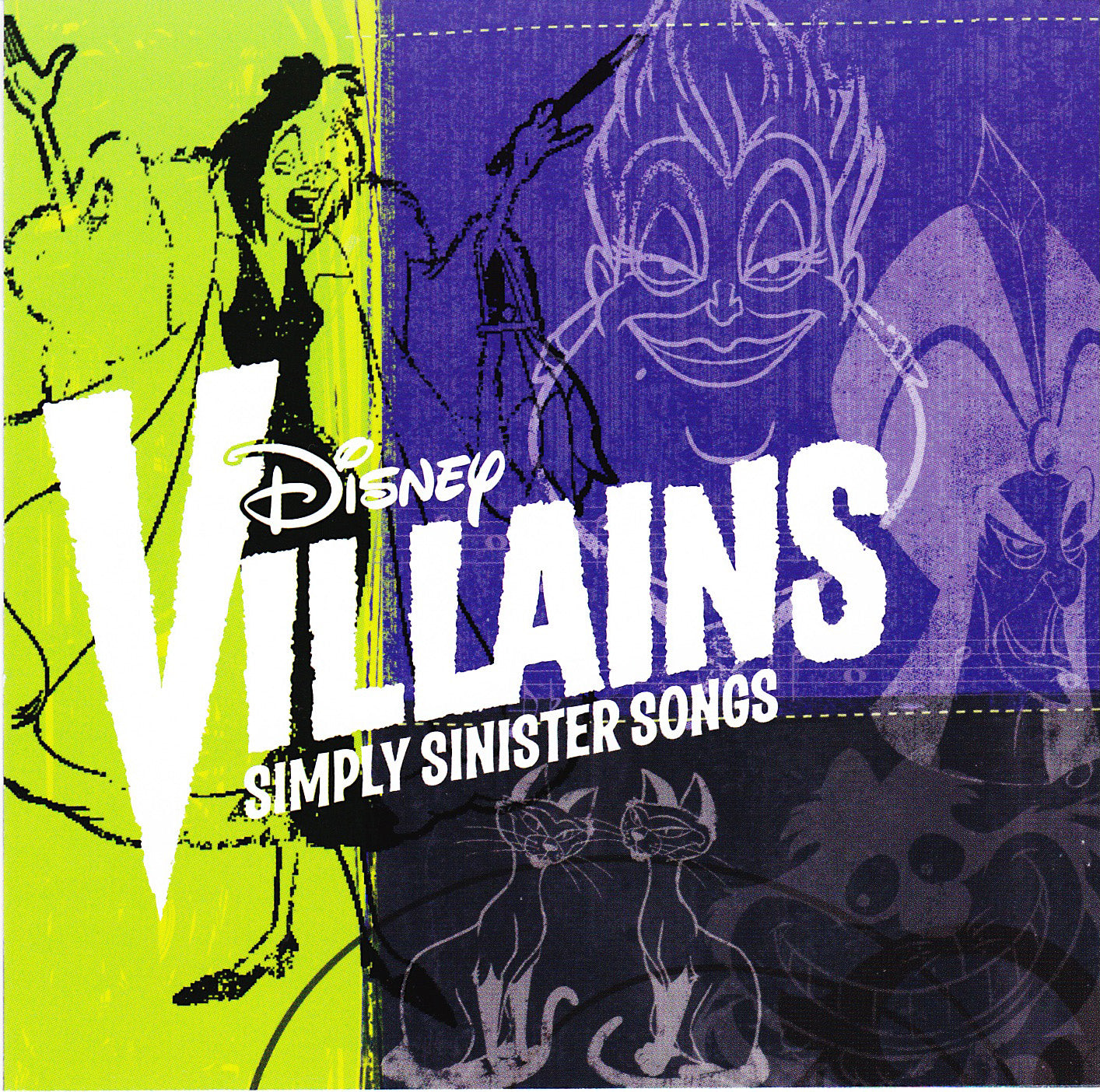 VARIOUS - DISNEY VILLAINS: SIMPLY SINISTER