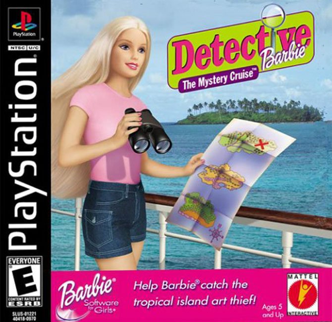 DETECTIVE BARBIE: THE MYSTERY CRUISE - PS1