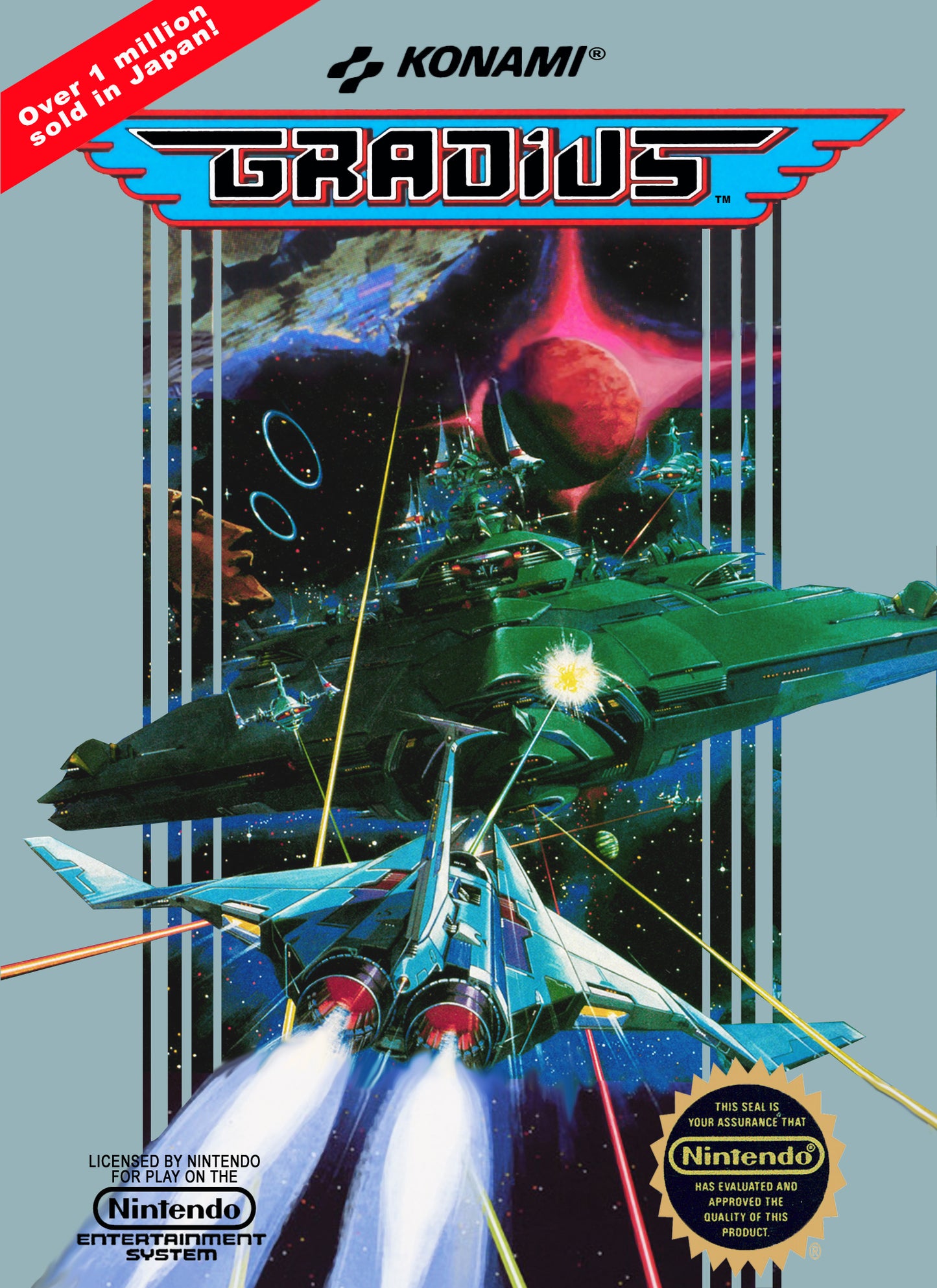 GRADIUS - NES (W/BOX & MANUAL)