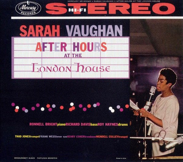 VAUGHAN, SARAH - AFTER HOURS AT THE LONDON HOUSE