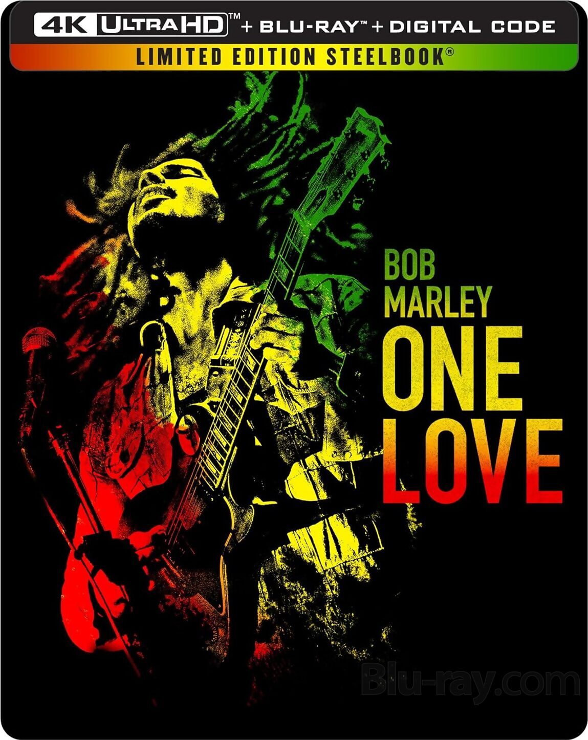 BOB MARLEY: ONE LOVE - BLU-4K-2024-KINGSLEY BEN-ADIR-STEELBOOK