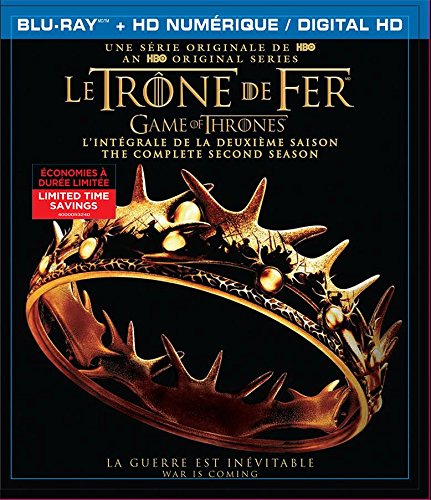 GAME OF THRONES - BLU-COMPLETE SECOND SEASON