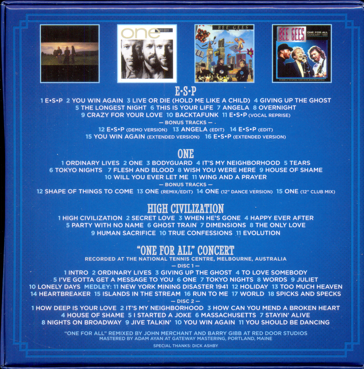 BEE GEES - WARNER BROS. YEARS