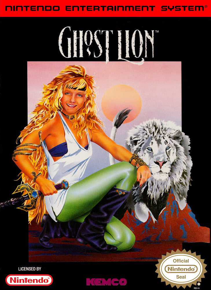 GHOST LION - NES (W/BOX & MANUAL)